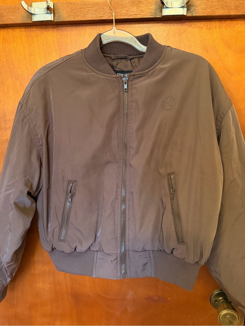 Women's Brown Bomber Jacket